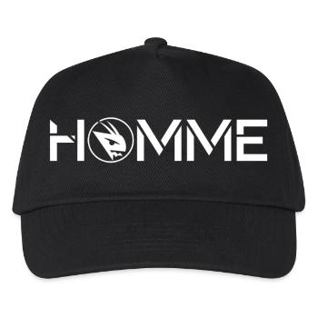 man - Kids’ Baseball Cap - black - Front