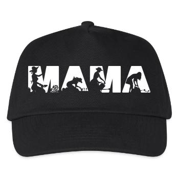 Gardening Mama Life Plant Mama Hobbyist Botanical  - Kids’ Baseball Cap - black - Front