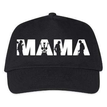Mama Metal Detector Hobbyist Treasure Hunter - Kids’ Baseball Cap - black - Front