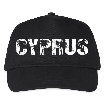 Cyprus Palm Trees Island Cyprus - Kids’ Baseball Cap - black - Front
