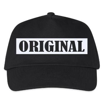 Original - Kids’ Baseball Cap - black - Front