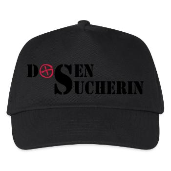Dosensucherin - 2colors - 2011 - Kinder Basecap - Schwarz - Vorne