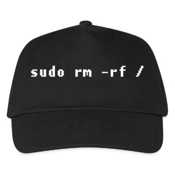 Conception drôle d'admin de Linux - Casquette de baseball Enfant - noir - Devant