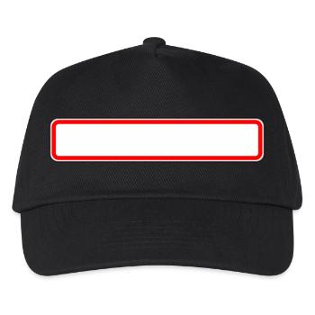 Panneau de ville, vierge - Casquette de baseball Enfant - noir - Devant