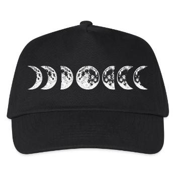 Moon Phases - Kids’ Baseball Cap - black - Front