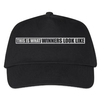What Winners Look Like - Kinder Basecap - Schwarz - Vorne