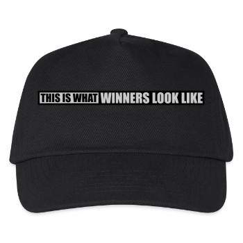 What Winners Look Like - Kinder Basecap - Schwarz - Vorne