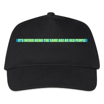être âgé - Casquette de baseball Enfant - noir - Devant