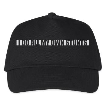 all my own stunts - Kinder Basecap - Schwarz - Vorne