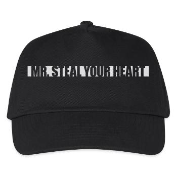 Mr steal your heart - Kids’ Baseball Cap - black - Front