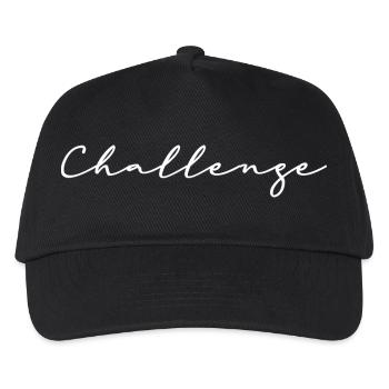 Challenge v2 - Kids’ Baseball Cap - black - Front
