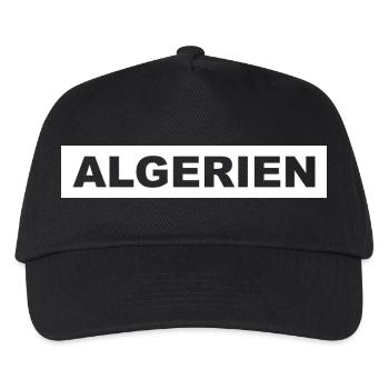 Algerien T-Shirt Die Algerier - Kinder Basecap - Schwarz - Vorne