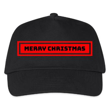 Merry Christmas - Kids’ Baseball Cap - black - Front