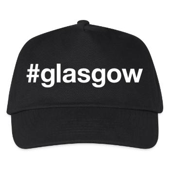 GLASGOW Hashtag - Kinder Basecap - Schwarz - Vorne