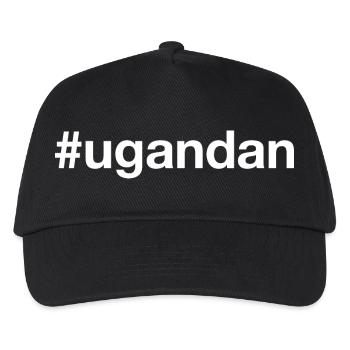 UGANDAN Hashtag Uganda - Kids’ Baseball Cap - black - Front