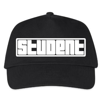 Student Logo - Kinder Basecap - Schwarz - Vorne