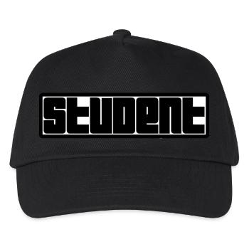 Student Logo - Kids’ Baseball Cap - black - Front