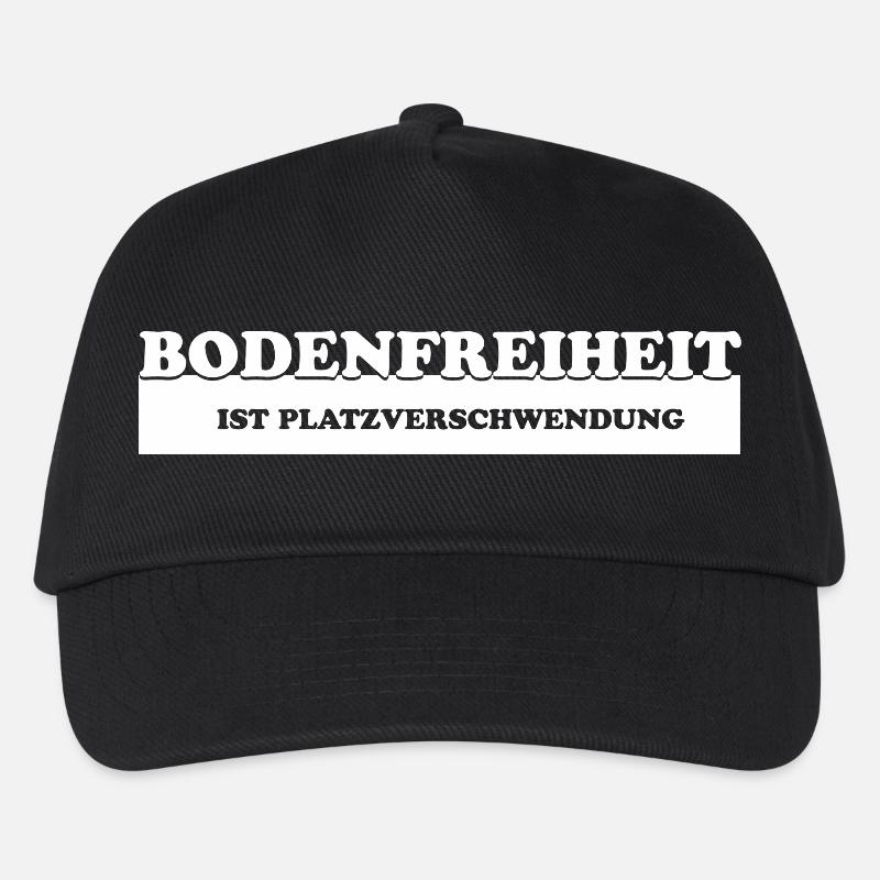 Bodenfreiheit - Kinder Basecap - Schwarz