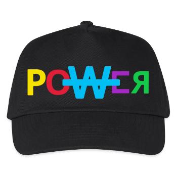 Power Music Grafik Power Music Graphic - Kids’ Baseball Cap - black - Front