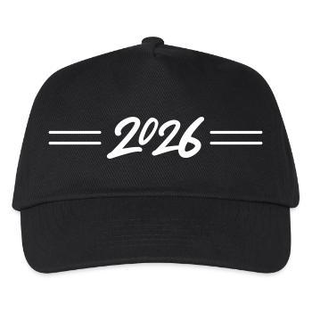 2026 Line - Kids’ Baseball Cap - black - Front