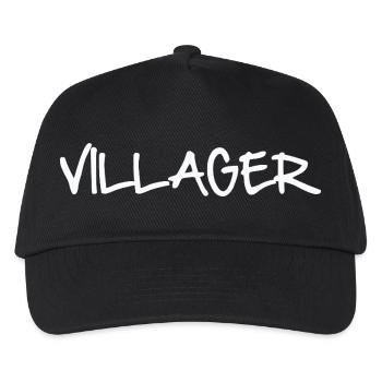 VILLAGER - Kinder Basecap - Schwarz - Vorne