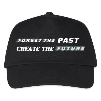 Forget the Past Create the Future - Motivation - Kids’ Baseball Cap - black - Front