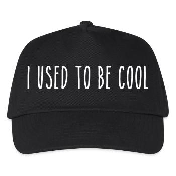 Bevor ich cool war | Retro-Eltern-Humor - Kinder Basecap - Schwarz - Vorne