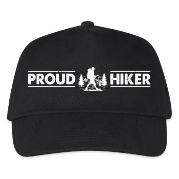 Fier randonneur en plein air Randonneur de montagne - Casquette de baseball Enfant - noir - Devant