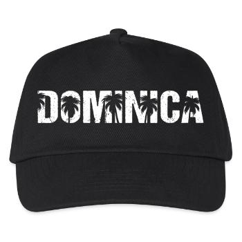Dominica Palm Trees Island Dominican Republic - Kids’ Baseball Cap - black - Front
