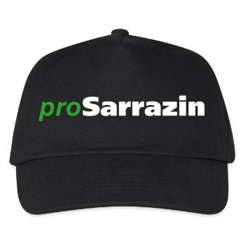 proSarrazin - Kinder Basecap - Schwarz - Vorne