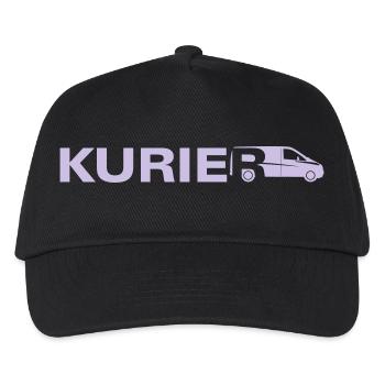 Kurier - Kinder Basecap - Schwarz - Vorne