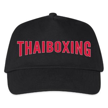 Thai boxing - Kids’ Baseball Cap - black - Front