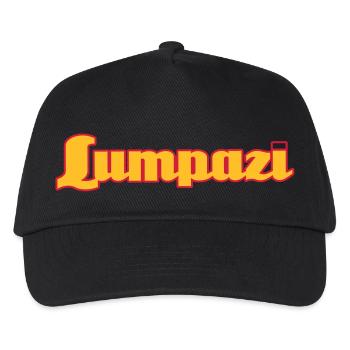 lumpazi t-shirts - Kinder Basecap - Schwarz - Vorne