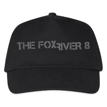 Der Fox River 8 - Kinder Basecap - Schwarz - Vorne
