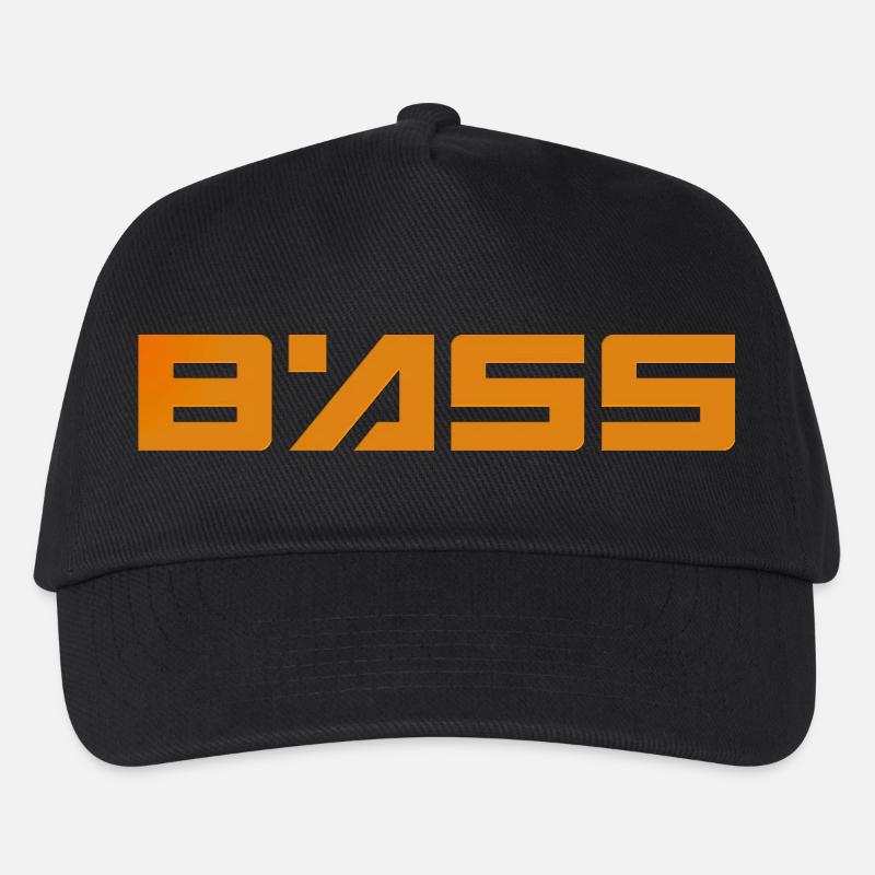 bass3 - Kinder Basecap - Schwarz
