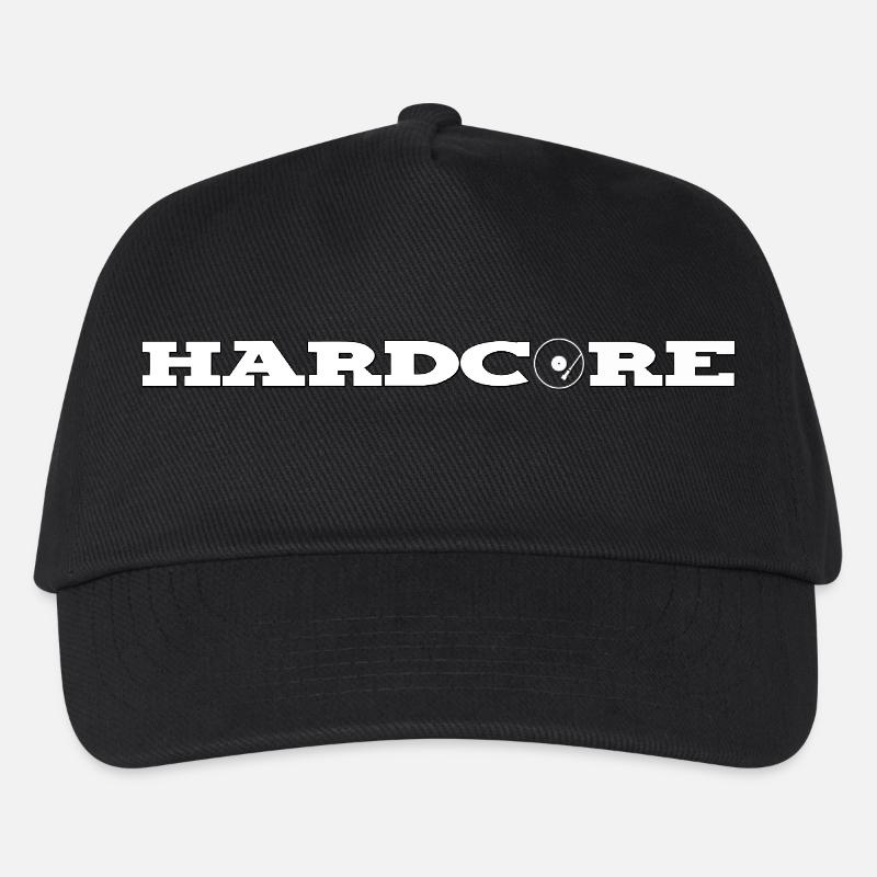 hard-core8 - Kinder Basecap - Schwarz