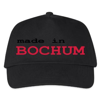 bochum - Kinder Basecap - Schwarz - Vorne