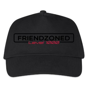 friendzone - Kinder Basecap - Schwarz - Vorne