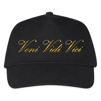 Zyzz Veni Vidi Vici - Casquette de baseball Enfant - noir - Devant