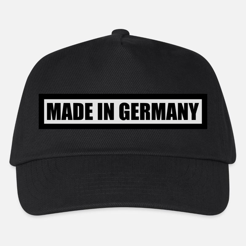 Made in Germany - Kinder Basecap - Schwarz