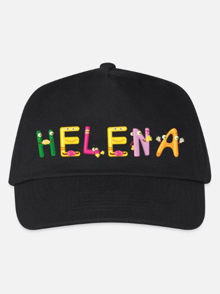 Helena - Kinder Basecap - Schwarz