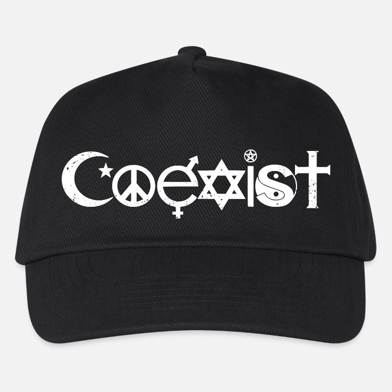 Coexist - Kinder Basecap - Schwarz