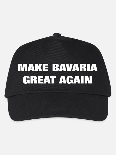 Make Bavaria Great again - Kinder Basecap - Schwarz