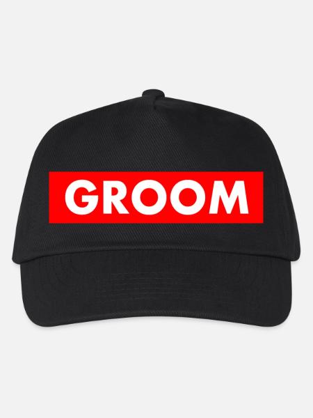Groom - Kinder Basecap - Schwarz