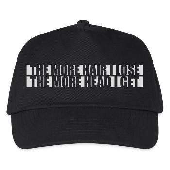 J’ai plus de tête - Casquette de baseball Enfant - noir - Devant