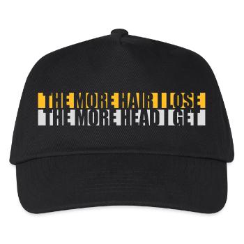 J’ai plus de tête - Casquette de baseball Enfant - noir - Devant