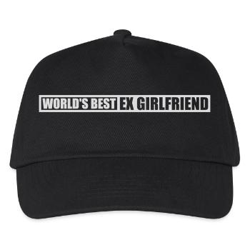 worlds best ex girlfriend - Kinder Basecap - Schwarz - Vorne