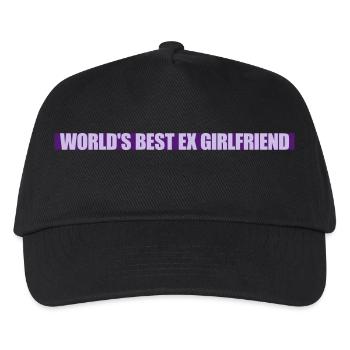 worlds best ex girlfriend - Kinder Basecap - Schwarz - Vorne