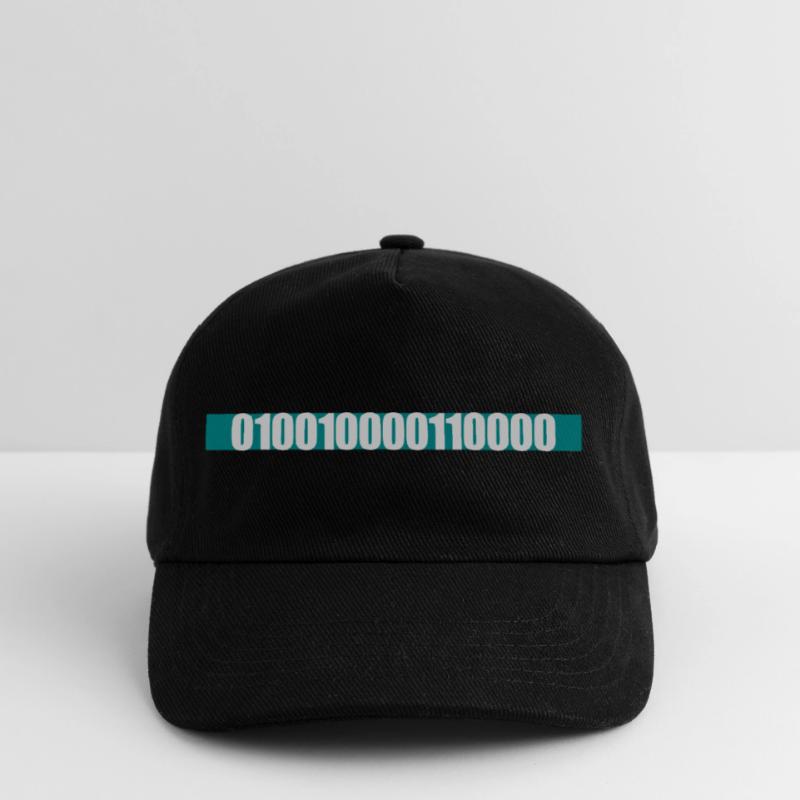 Langage de programme de code binaire Casquette de baseball Enfant