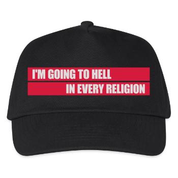 im going to hell - Kinder Basecap - Schwarz - Vorne